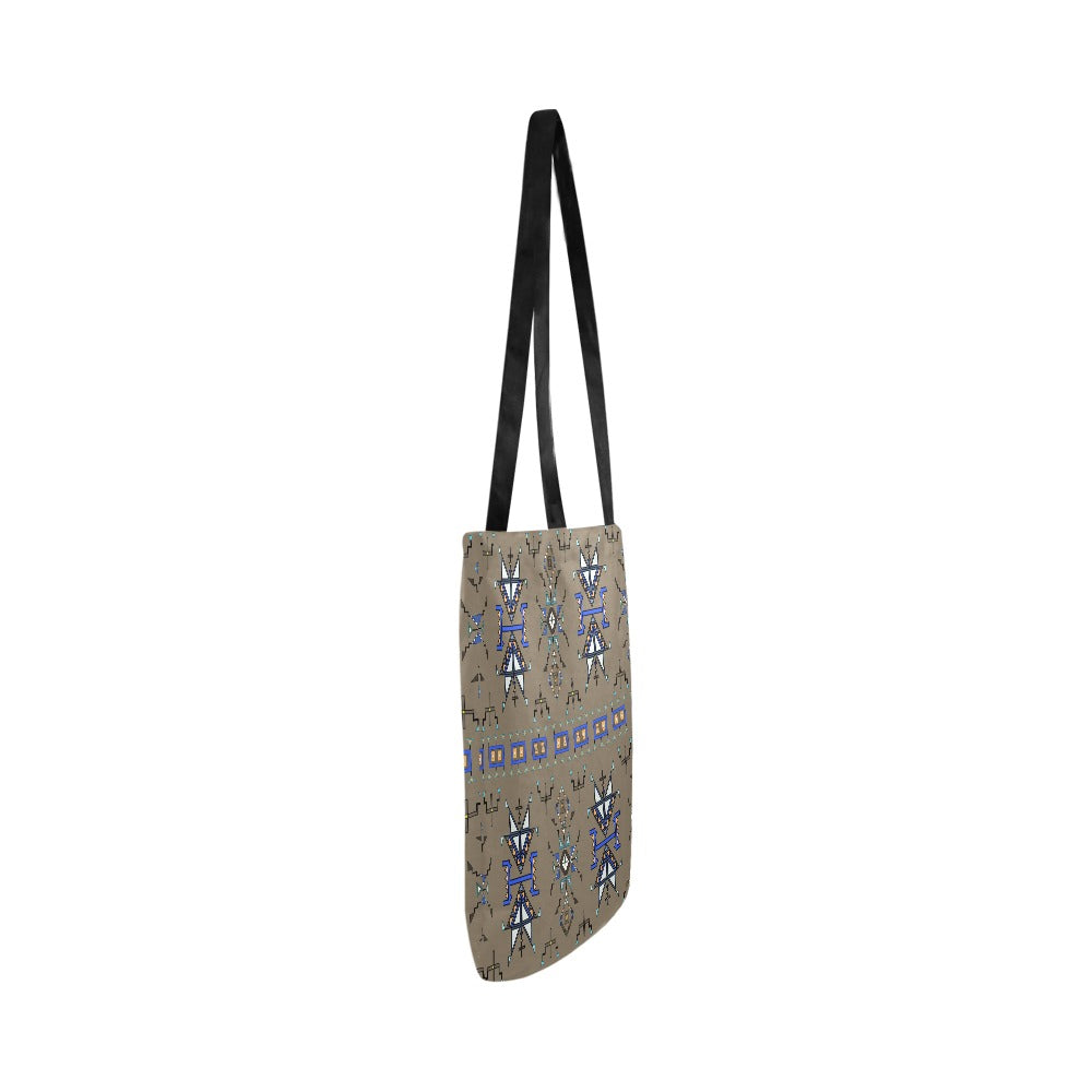 Eagle Strike Brown Reusable Shopping Bag (Two sides)