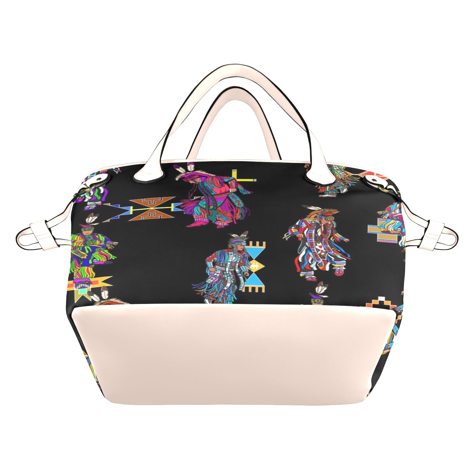 Men's Grass Dancers Black Clover Canvas Tote Bag