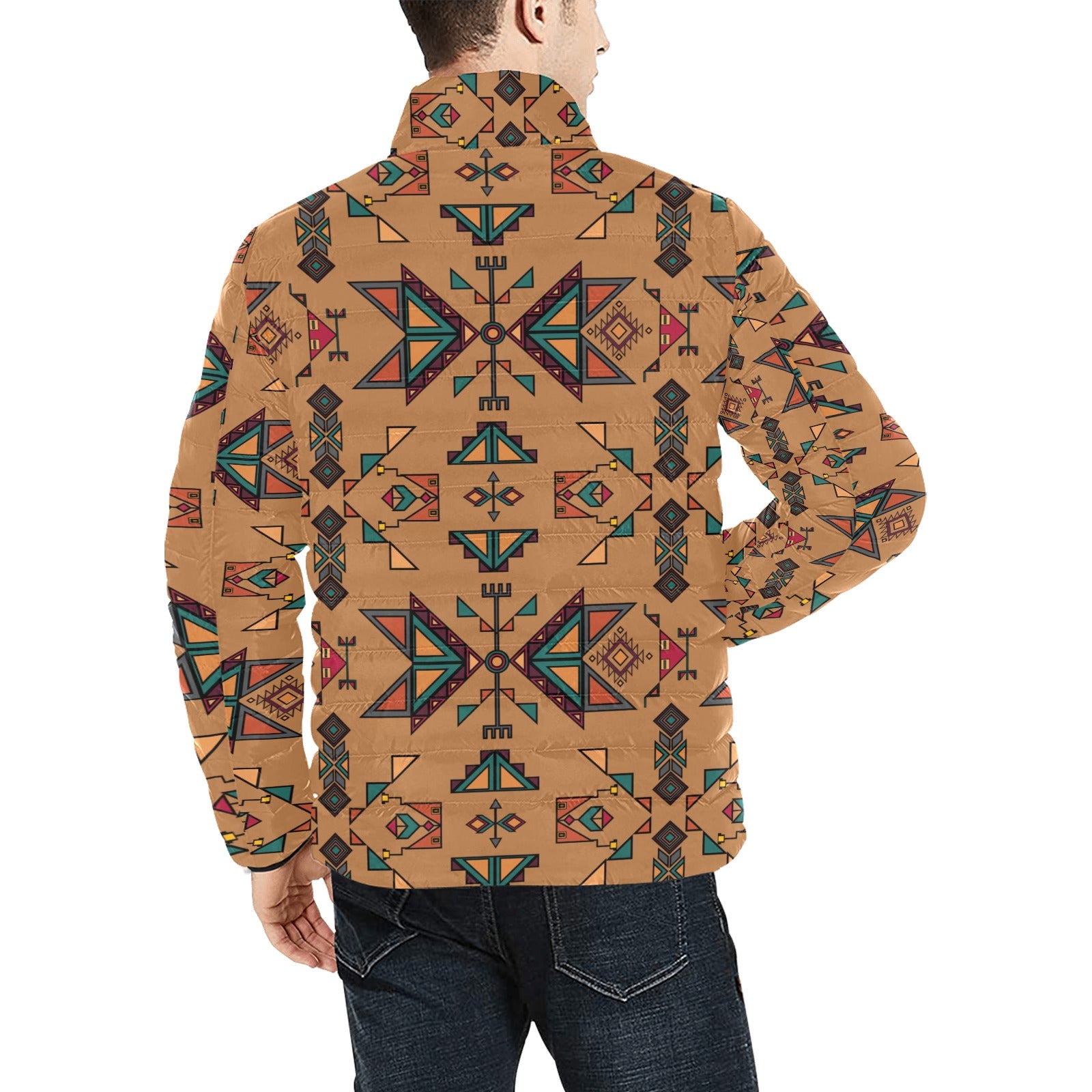 Arrow Dawn Brown Men's Padded Jacket