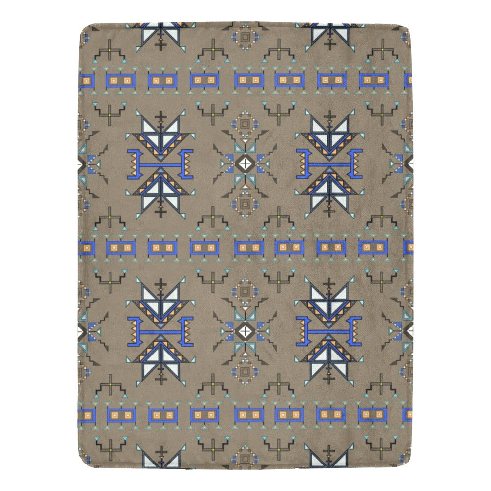 Eagle Strike Brown Ultra-Soft Micro Fleece Blanket 60"x80"