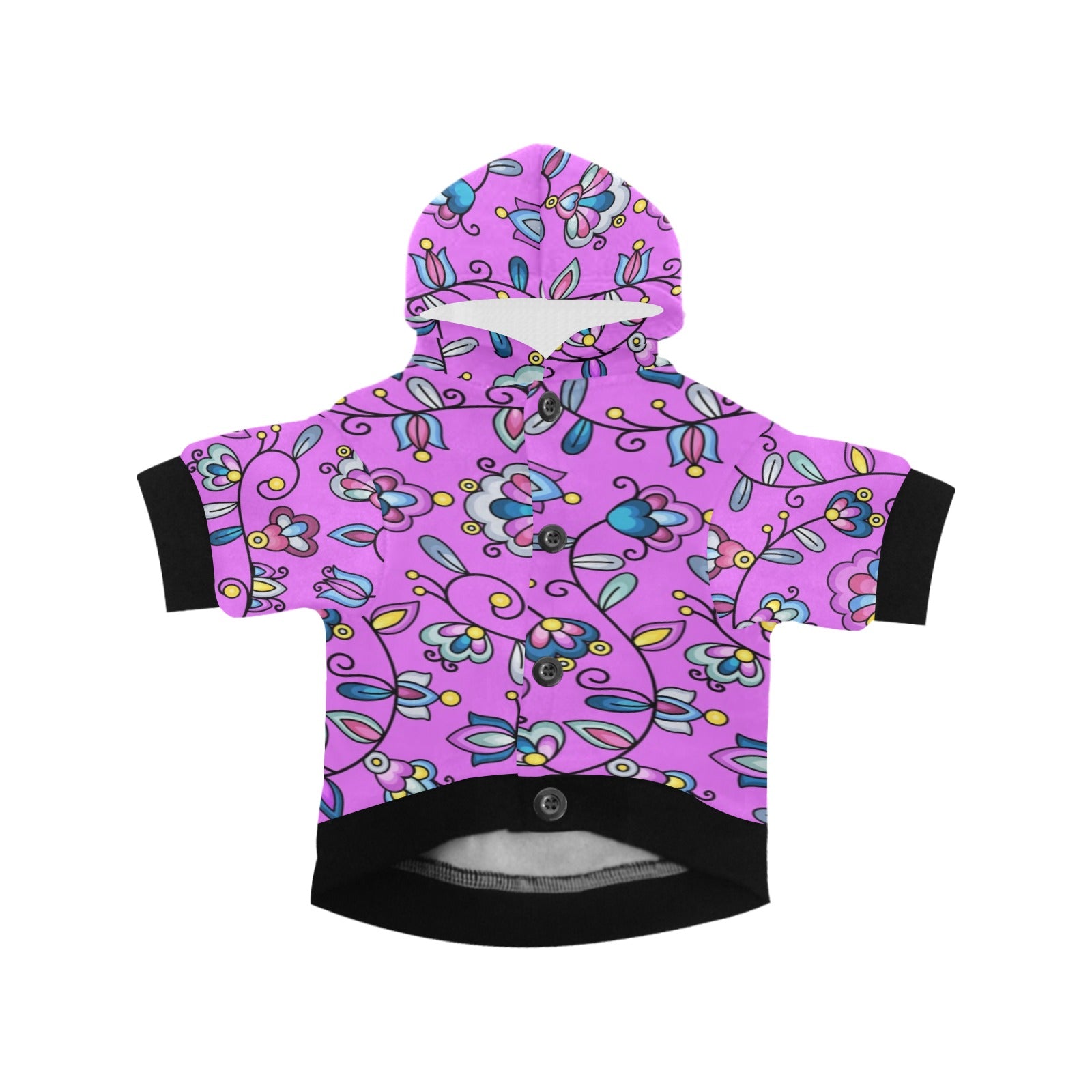 Autumn Bundle Blessing Purple Pet Dog Hoodie