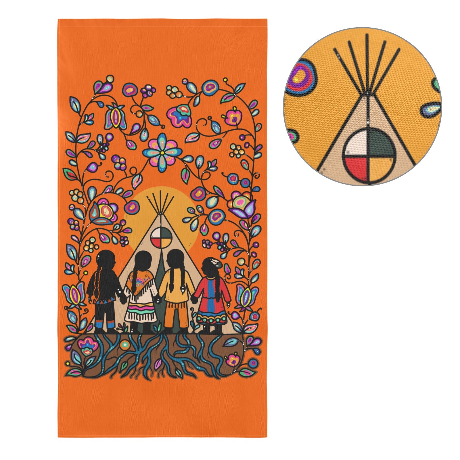 Rooted in Culture Door Banner