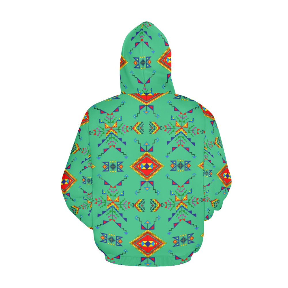Buffalo Jump Sage Hoodie for Women (USA Size)