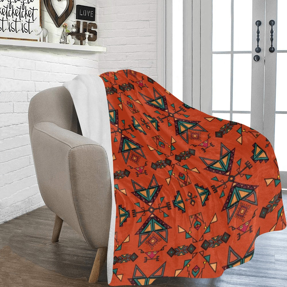 Arrow dawn Orange Ultra-Soft Micro Fleece Blanket 60"x80"