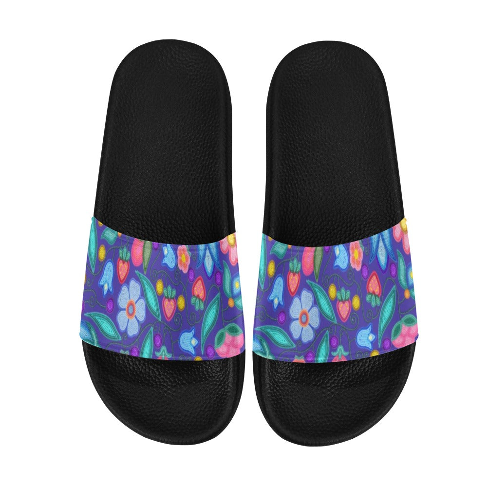 Sweet Offering Indigo Men's Slide Sandals