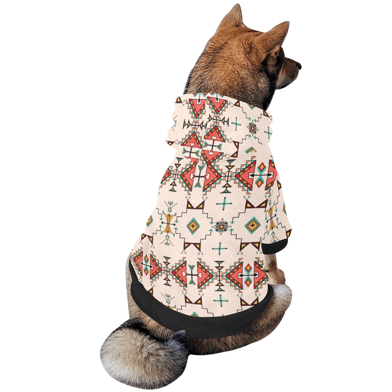 Thunder Flight Cream Pet Dog Hoodie