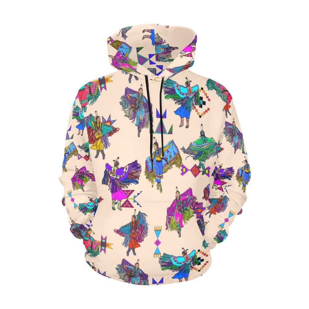 Women's Fancy Dancers Muslin Hoodie for Women (USA Size)