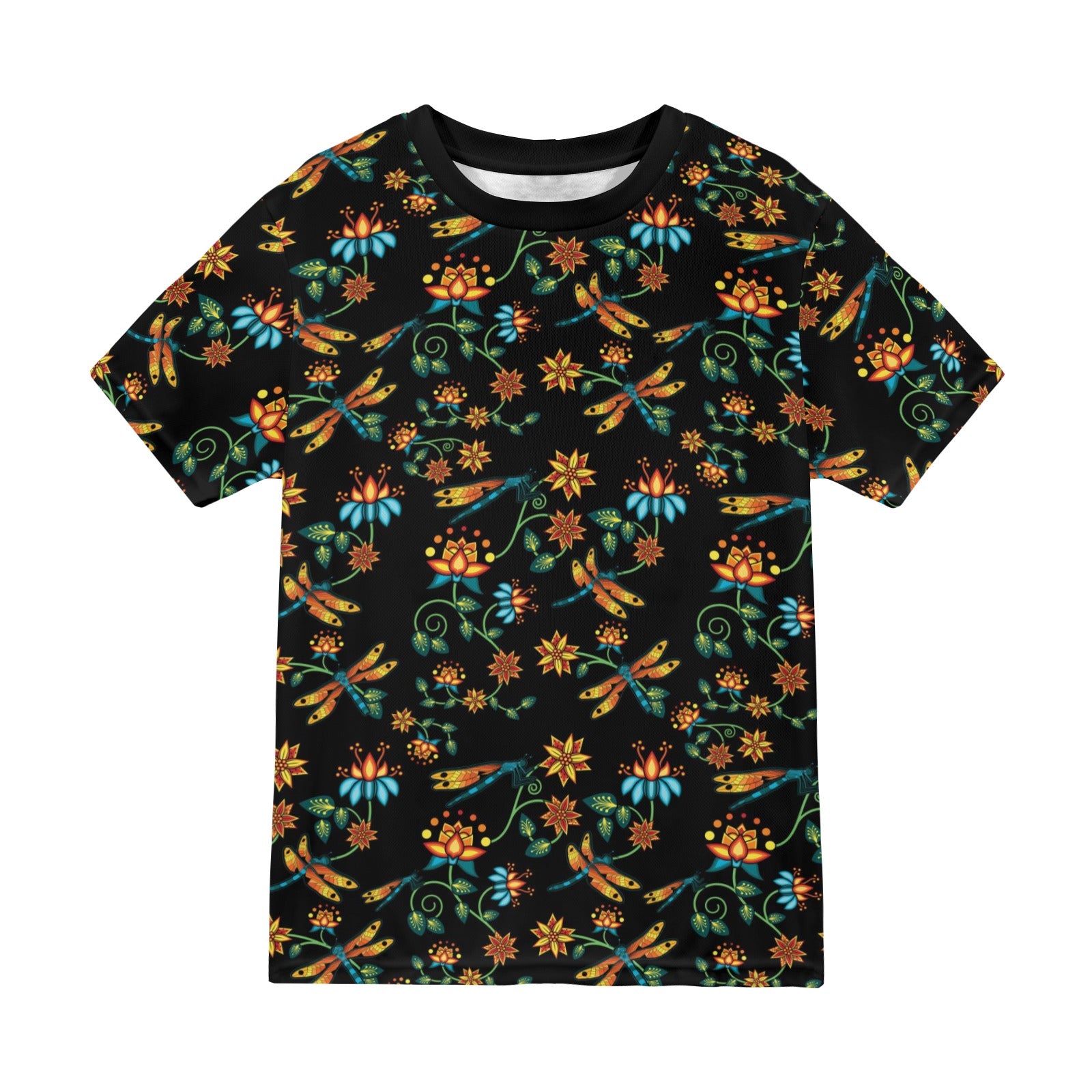 Dragon Lily Noir T-shirt for Men