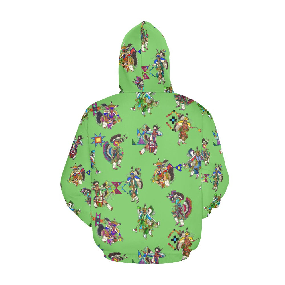 Men's Fancy Dancers Grass Hoodie for Women (USA Size)