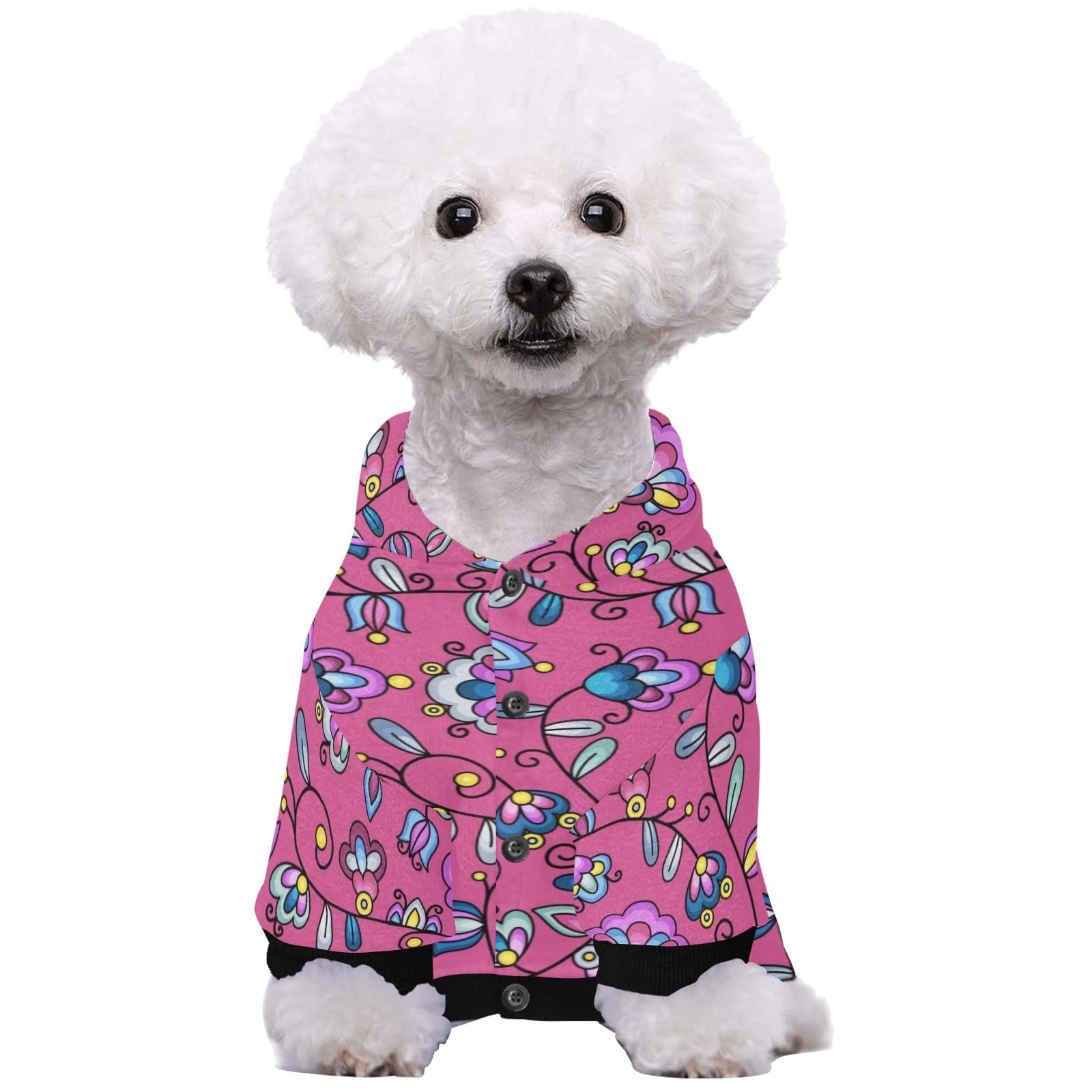 Autumn Bundle Blessing Pink Pet Dog Hoodie