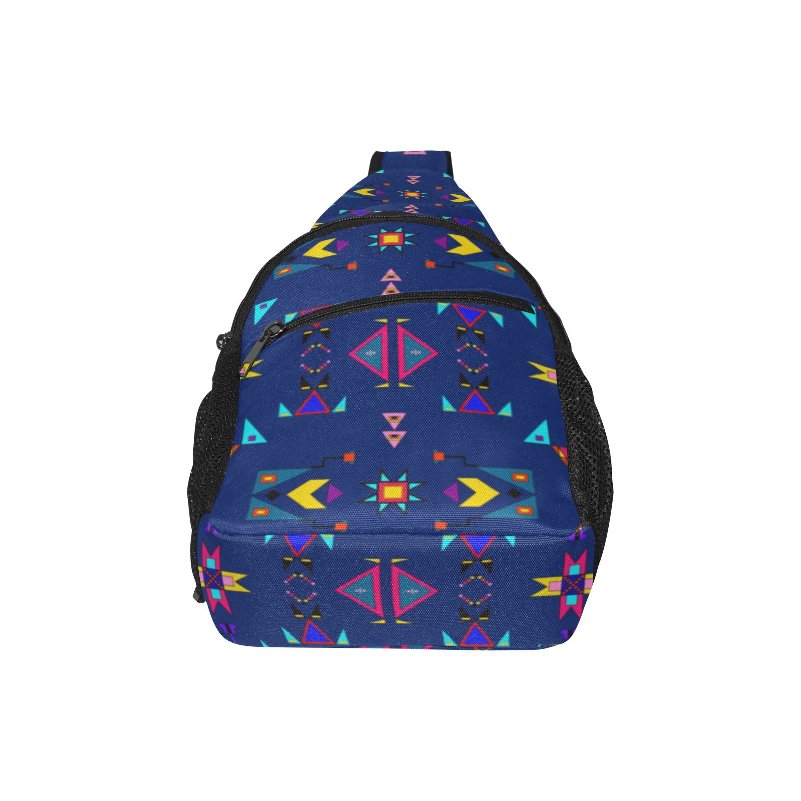 Enemy Territory Dark Navy Chest Bag