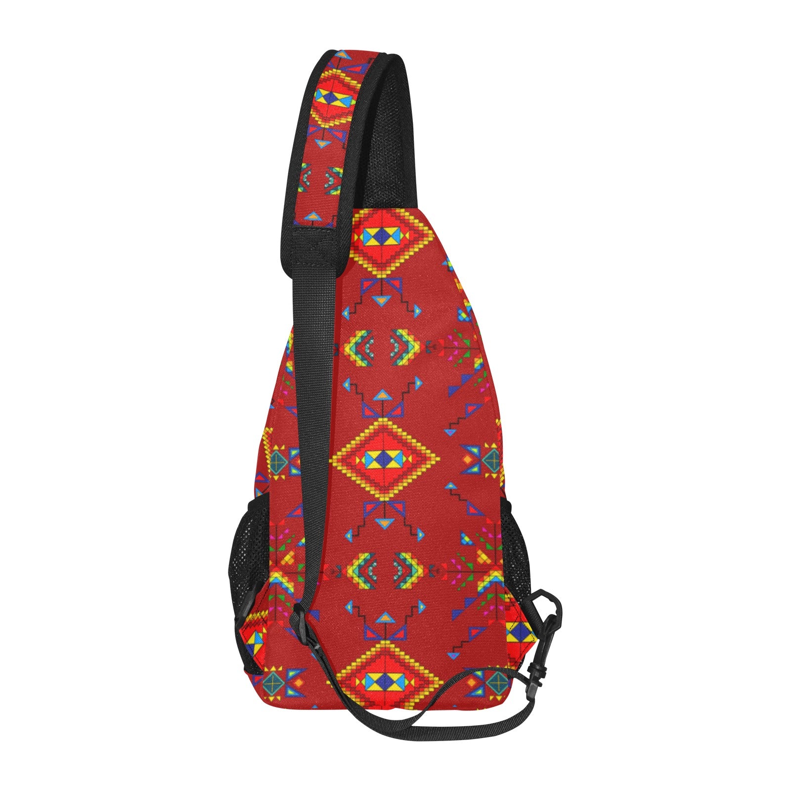 Buffalo Jump Red Chest Bag