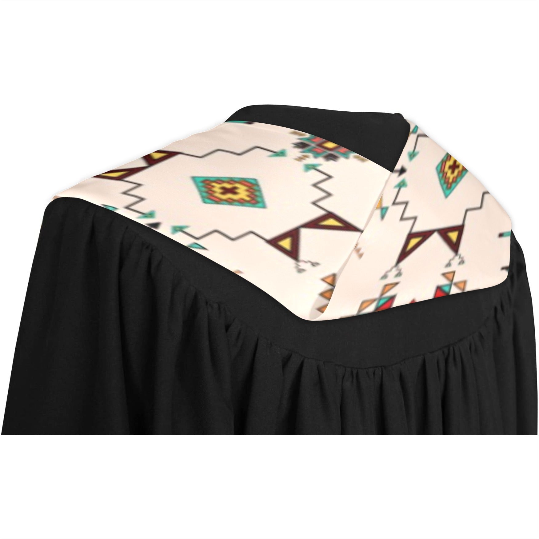 Thunder Flight Cream Graduation Stole