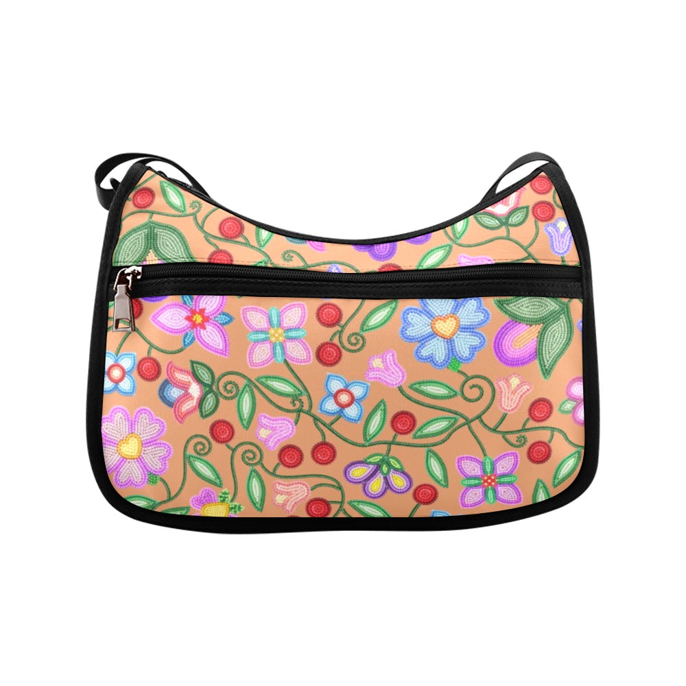 Petal Harmony Terracotta Crossbody Bag