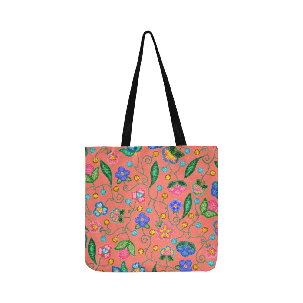 Skyberry Serenade Peach Reusable Shopping Bag (Two sides)