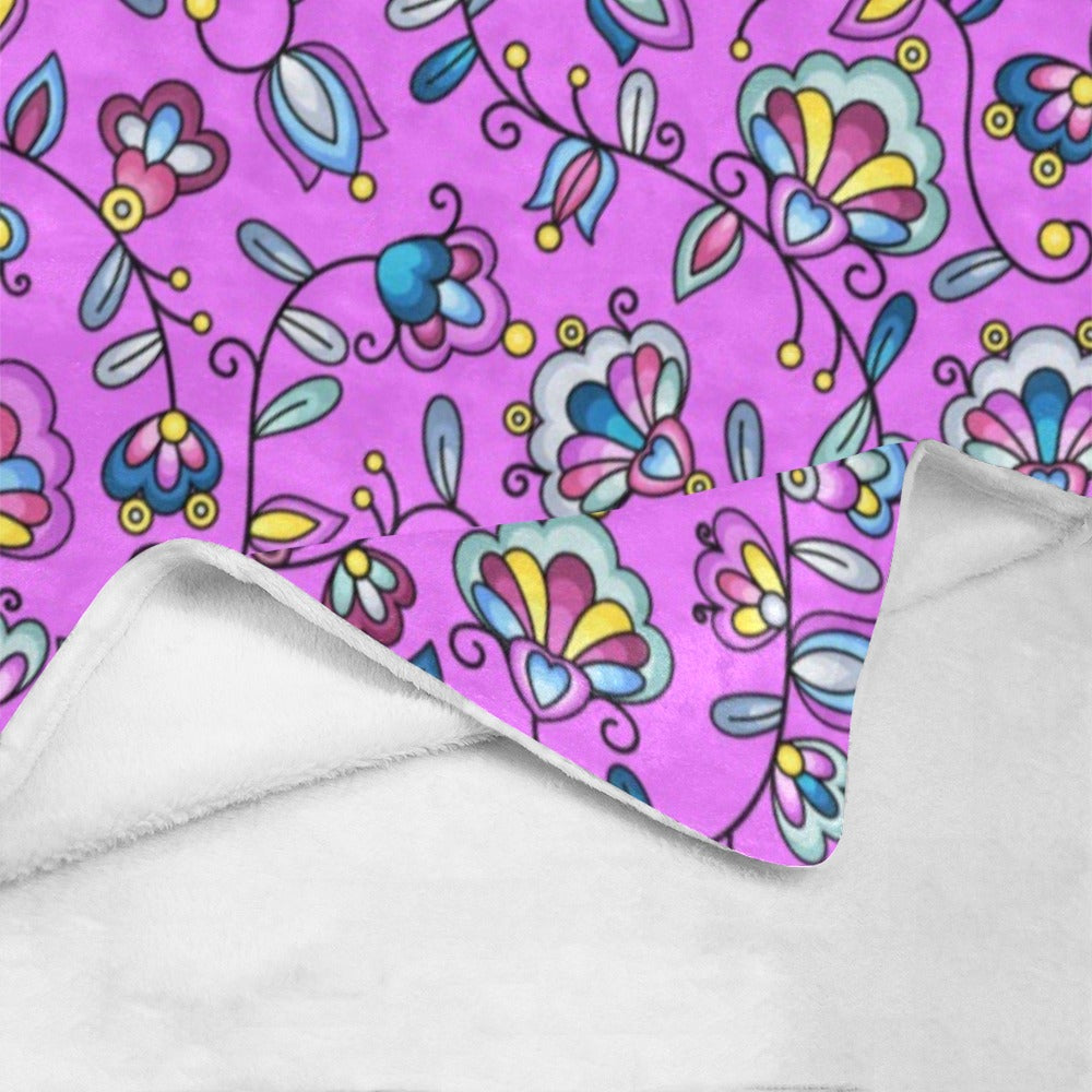 Autumn Bundle Blessing Purple Ultra-Soft Micro Fleece Blanket 40"x50"