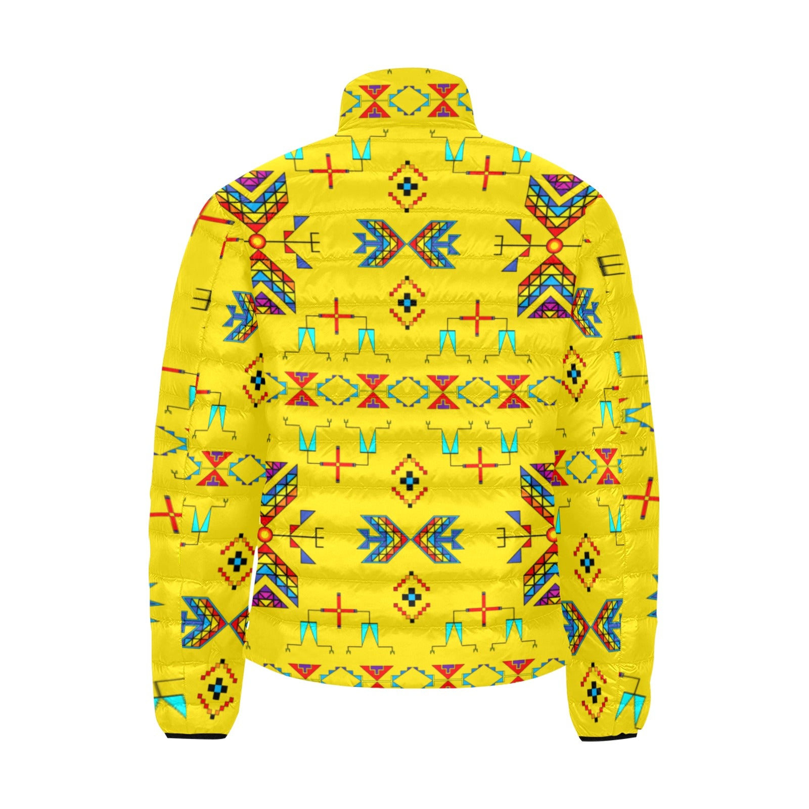 Rainbow Chief Rainbow Yellow Men's Padded Jacket
