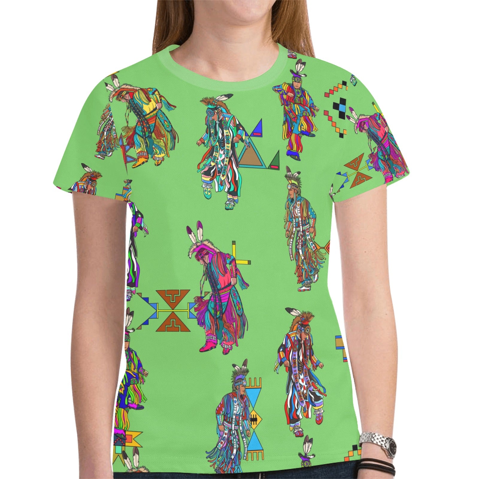 Men's Grass Dancers Grass T-shirt for Women