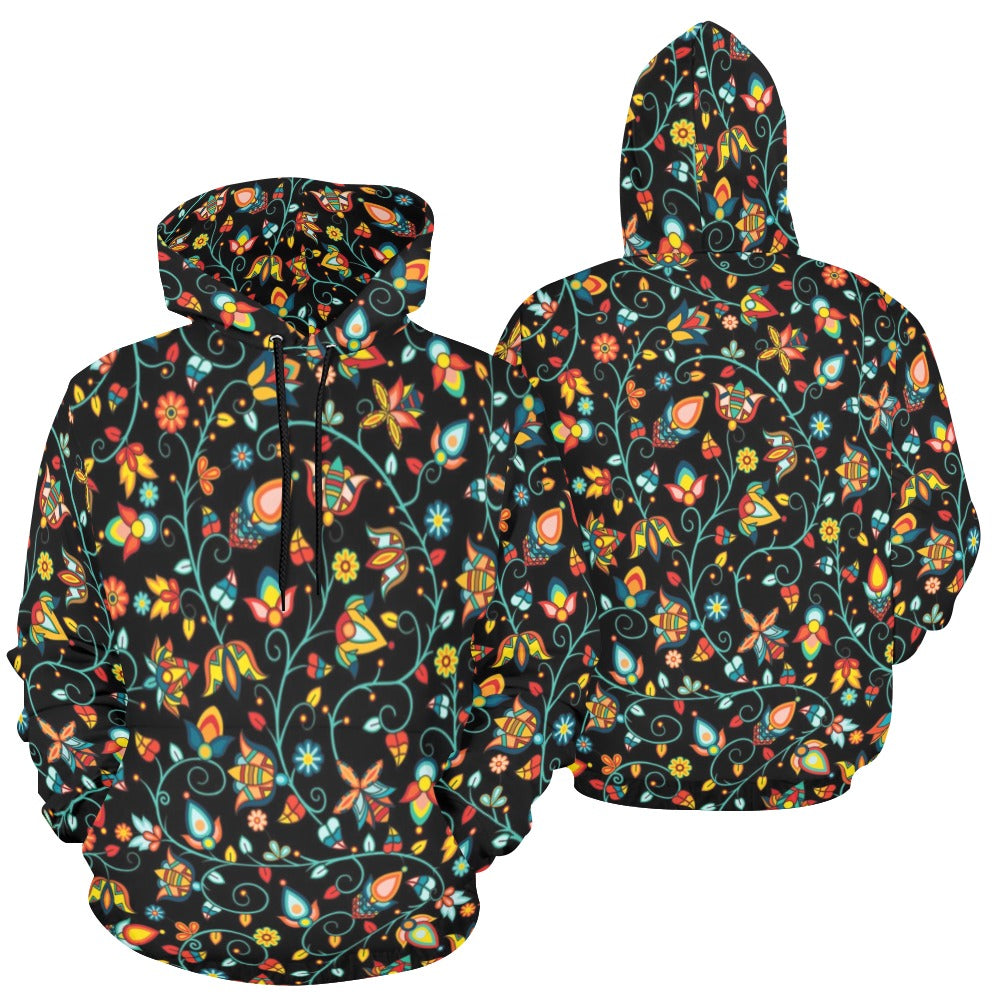 Thorny Path Black Hoodie for Men (USA Size)