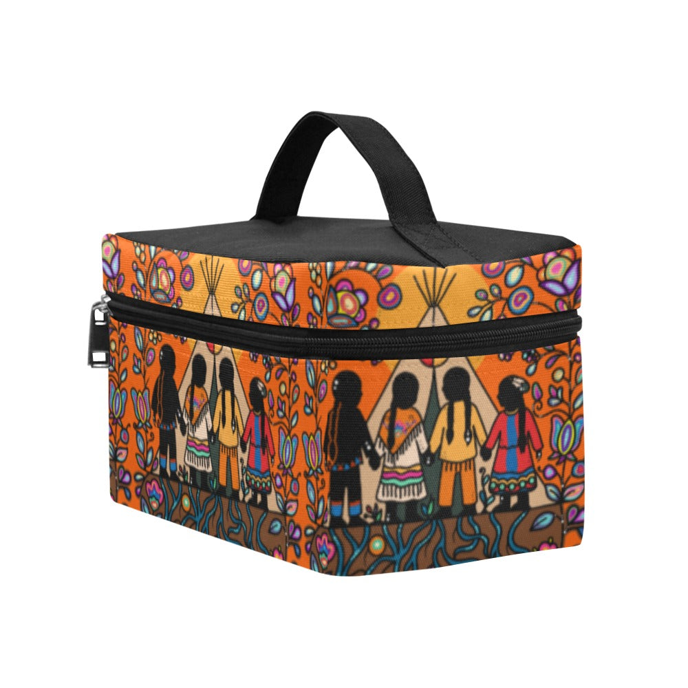 Rooted in Culture Style-01 Cosmetic Bag/Large