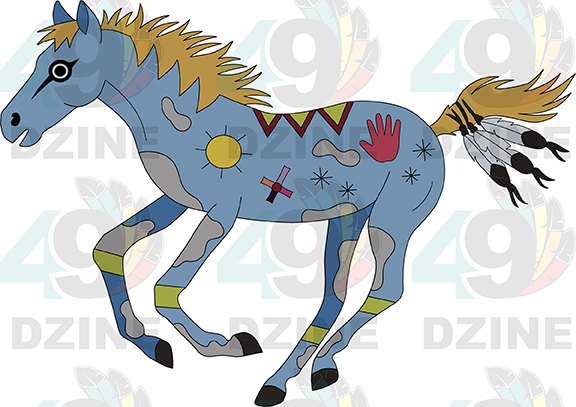 Horse 17 Transfer (Various Sizes)
