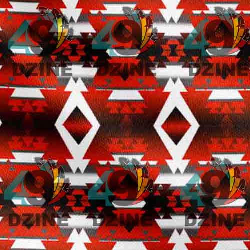 Red Winter Camp 42 Inch Cotton Poplin Pre Order