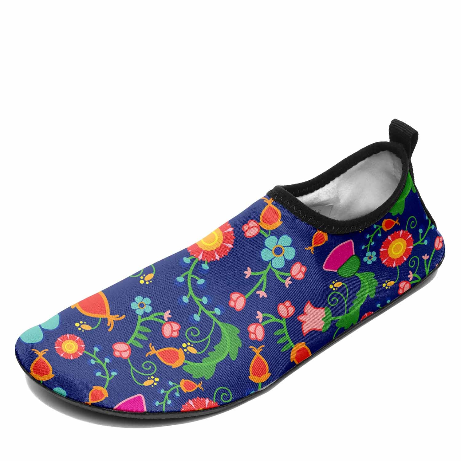 Geometric Floral Spring Sockamoccs