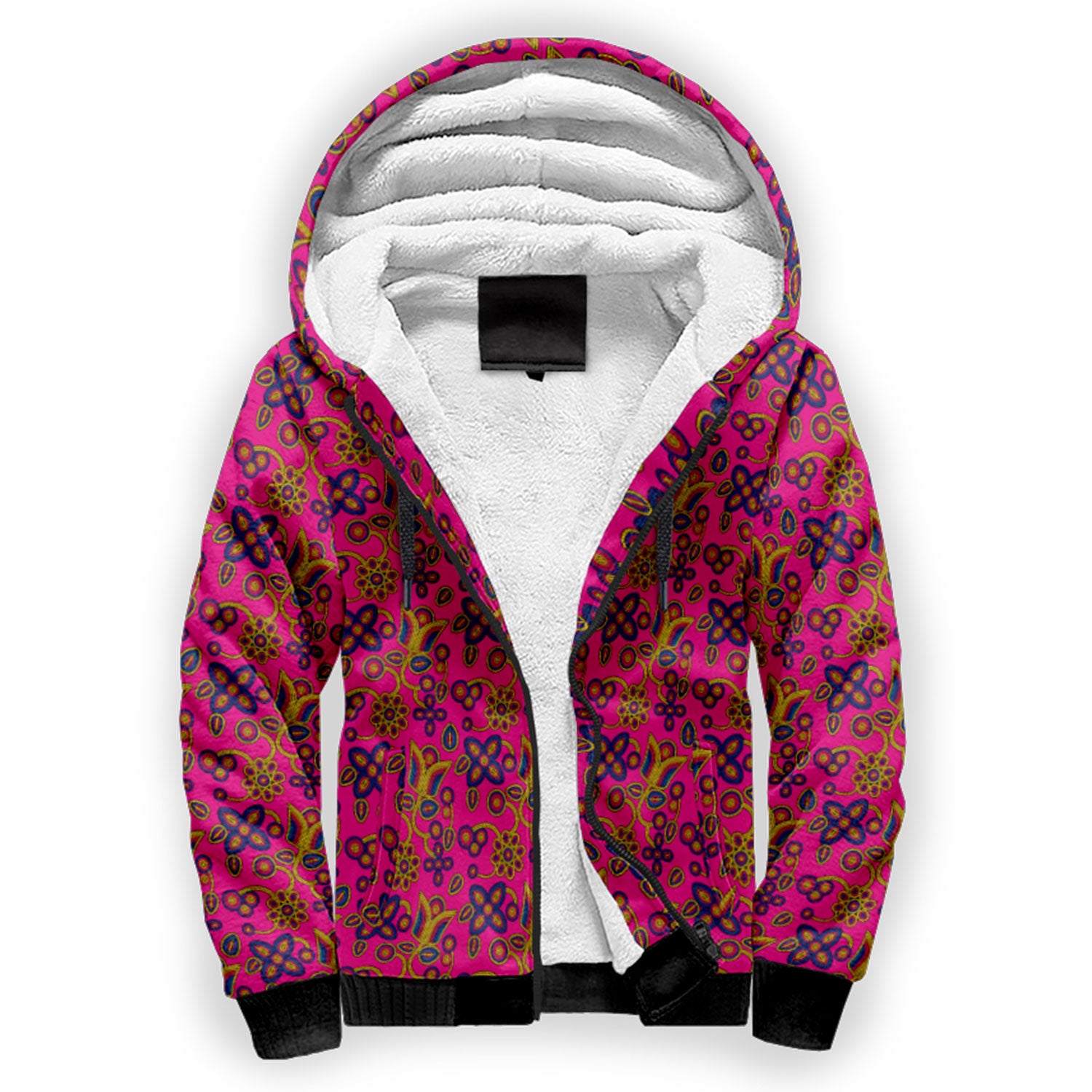 Rainbow Tomorrow Tulip Sherpa Hoodie