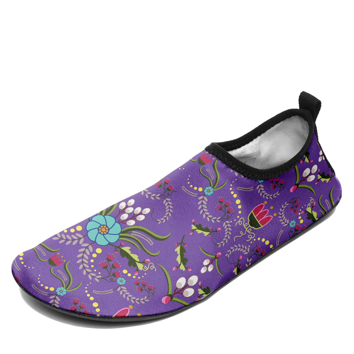 Rainy Chief Rainbow Hot Pink Kid's Sockamoccs Slip On Shoes