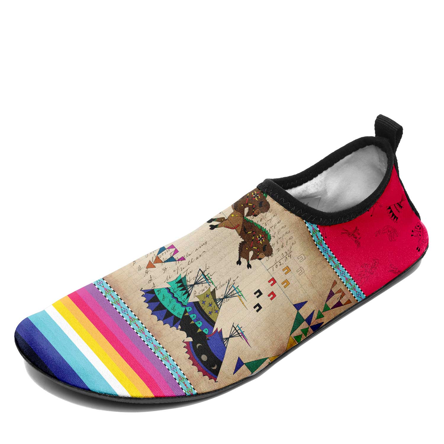 Buffalo Bloom Rainstorm Sockamoccs