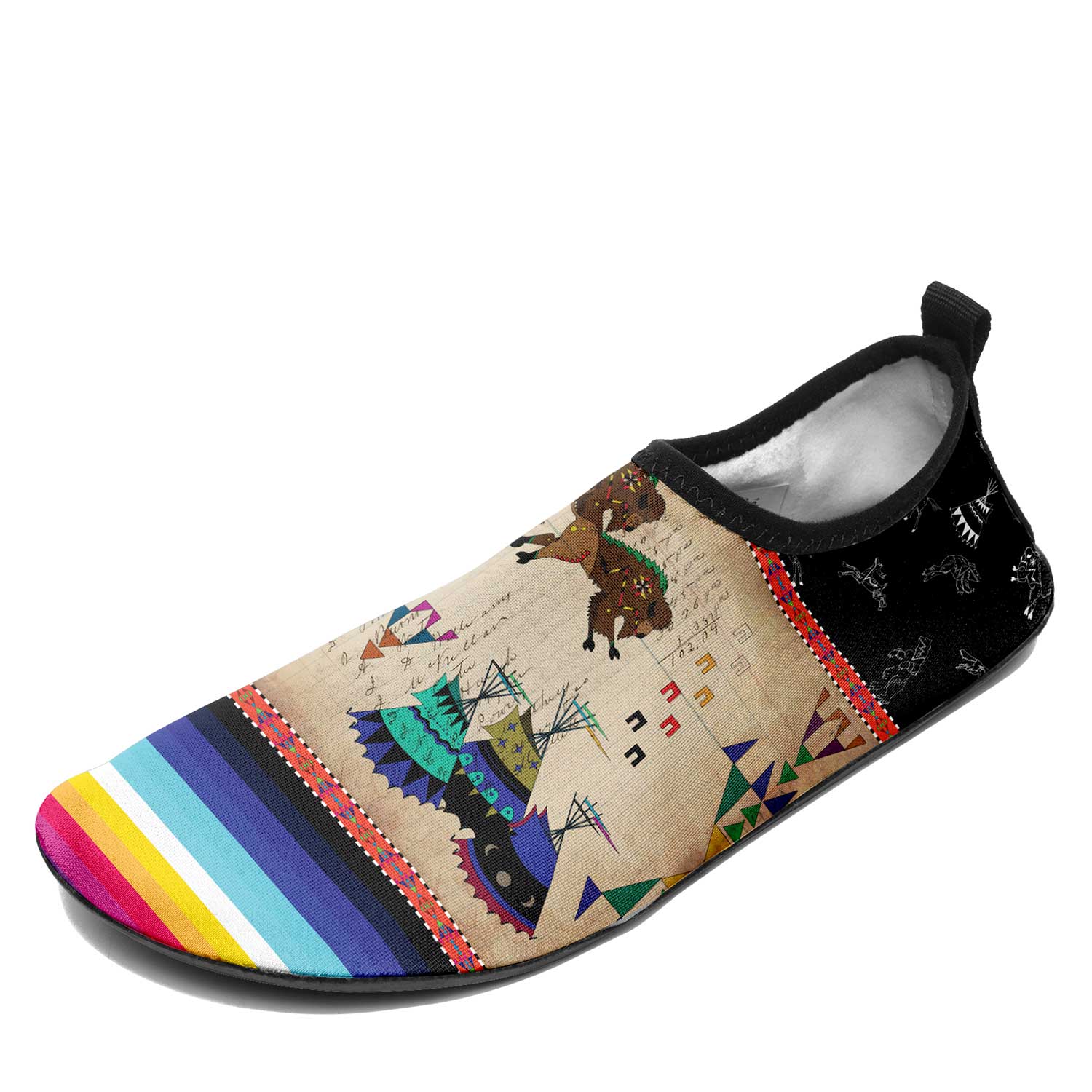 Buffalo Jump Turquoise Sockamoccs