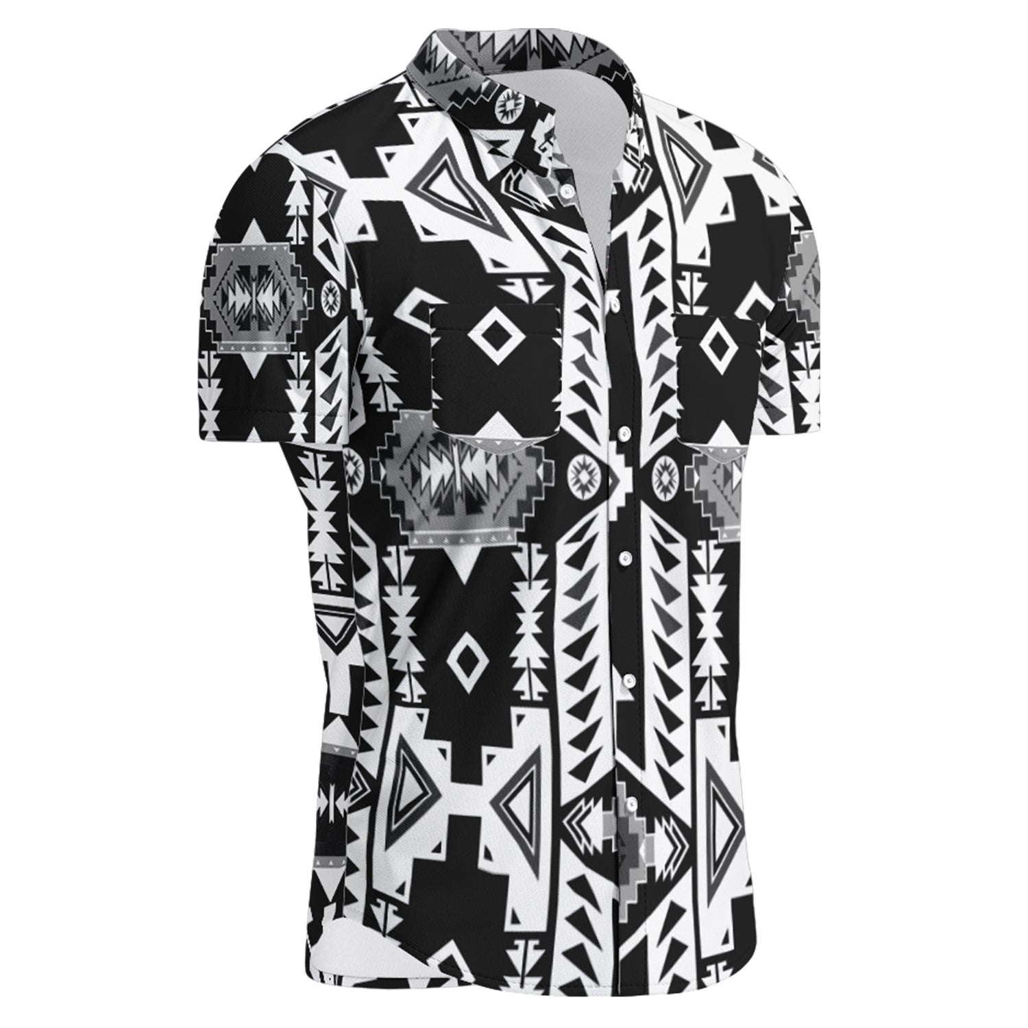 Chiefs Mountain Hawaiian-Style Button Up Shirt