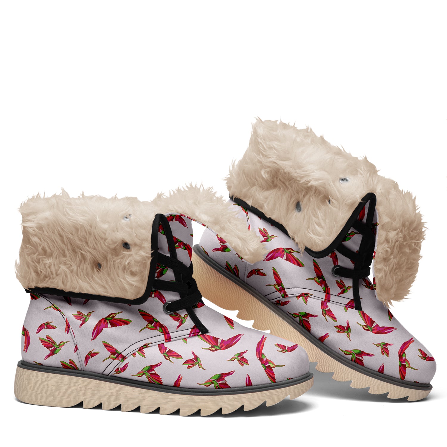 Red Swift Colourful Polar Winter Boots