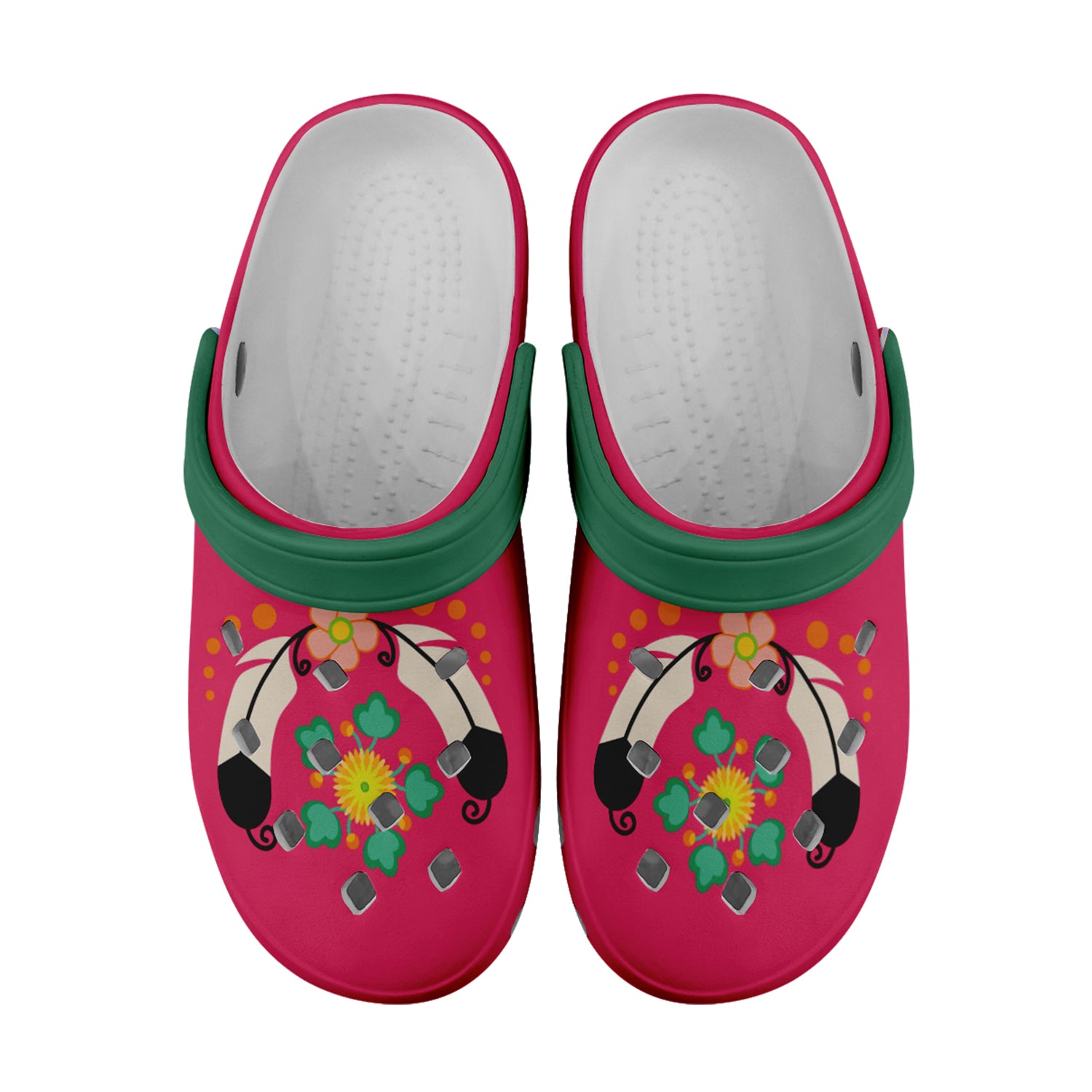New Growth Pink Muddies Unisex Clog Shoes