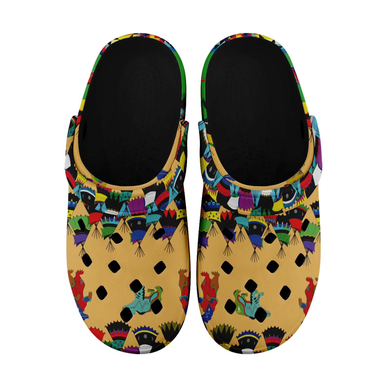 Bear Medicine Muddies Unisex Clog Shoes