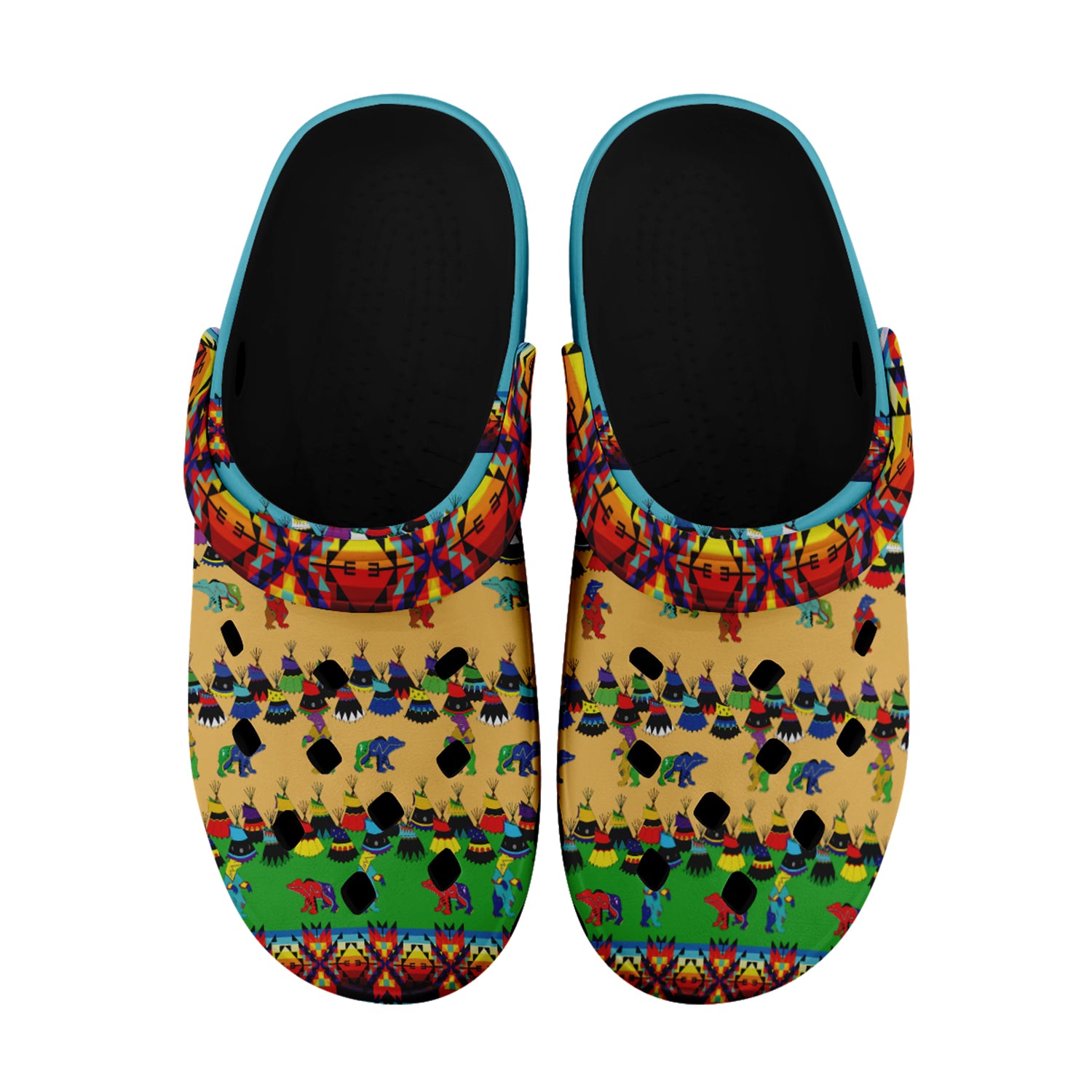 Bear Medicine Muddies Unisex Clog Shoes