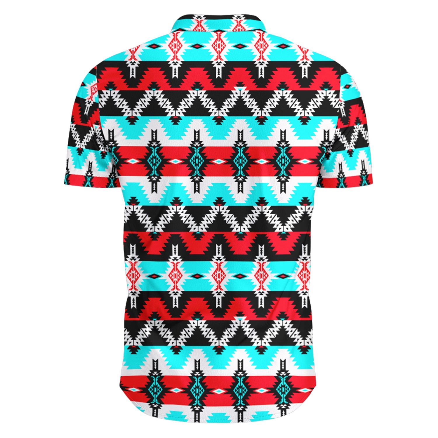 Two Spirit Dance Hawaiian-Style Button Up Shirt