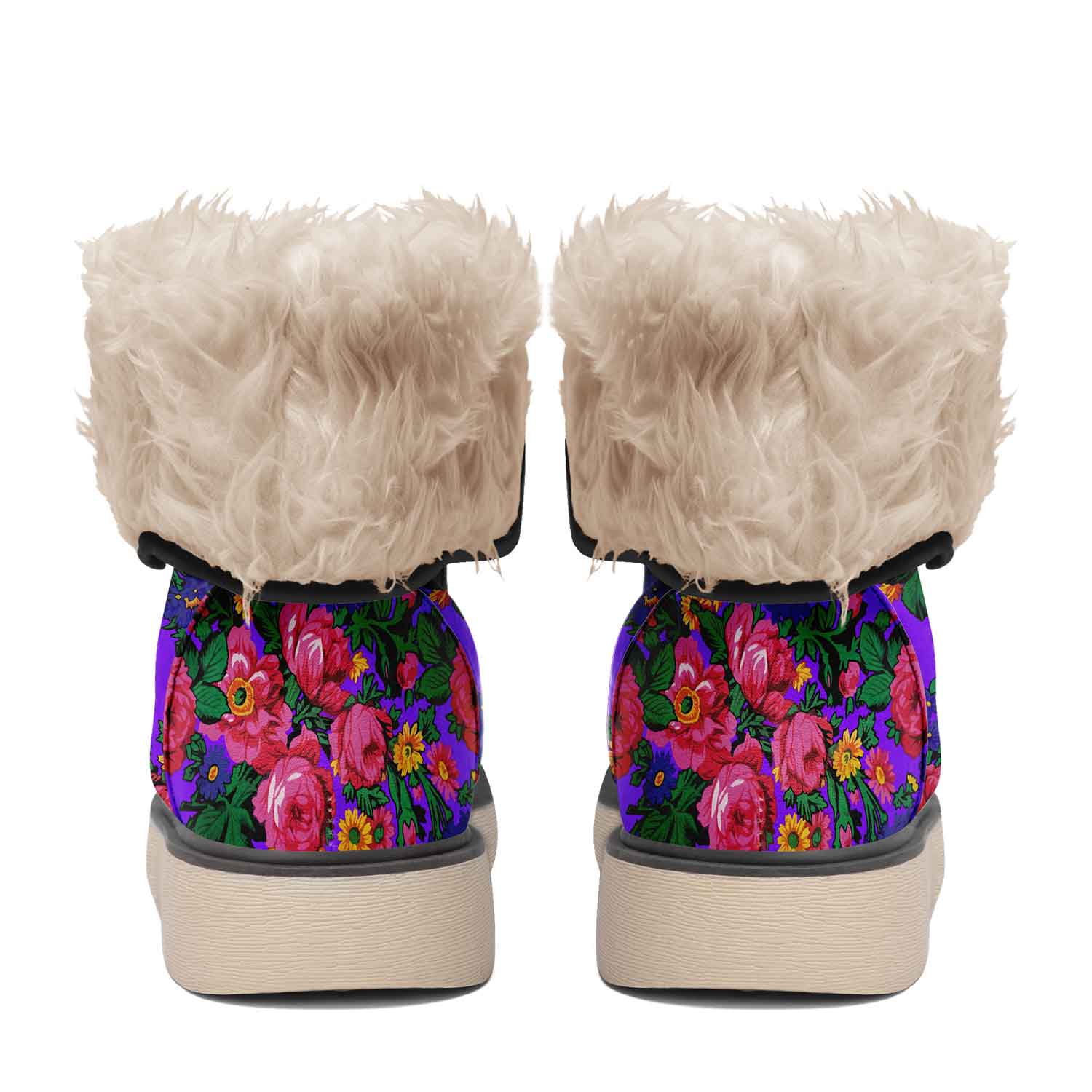 Kokum's Revenge Lilac Polar Winter Boots