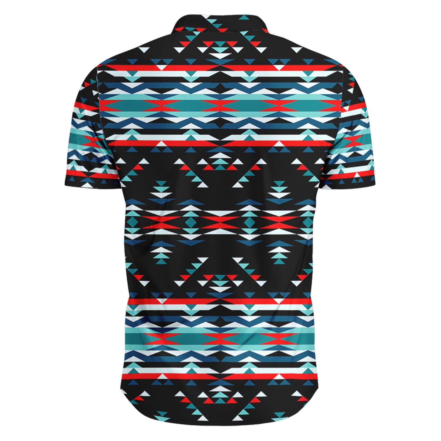 Visions of Peaceful Nights Hawaiian-Style Button Up Shirt