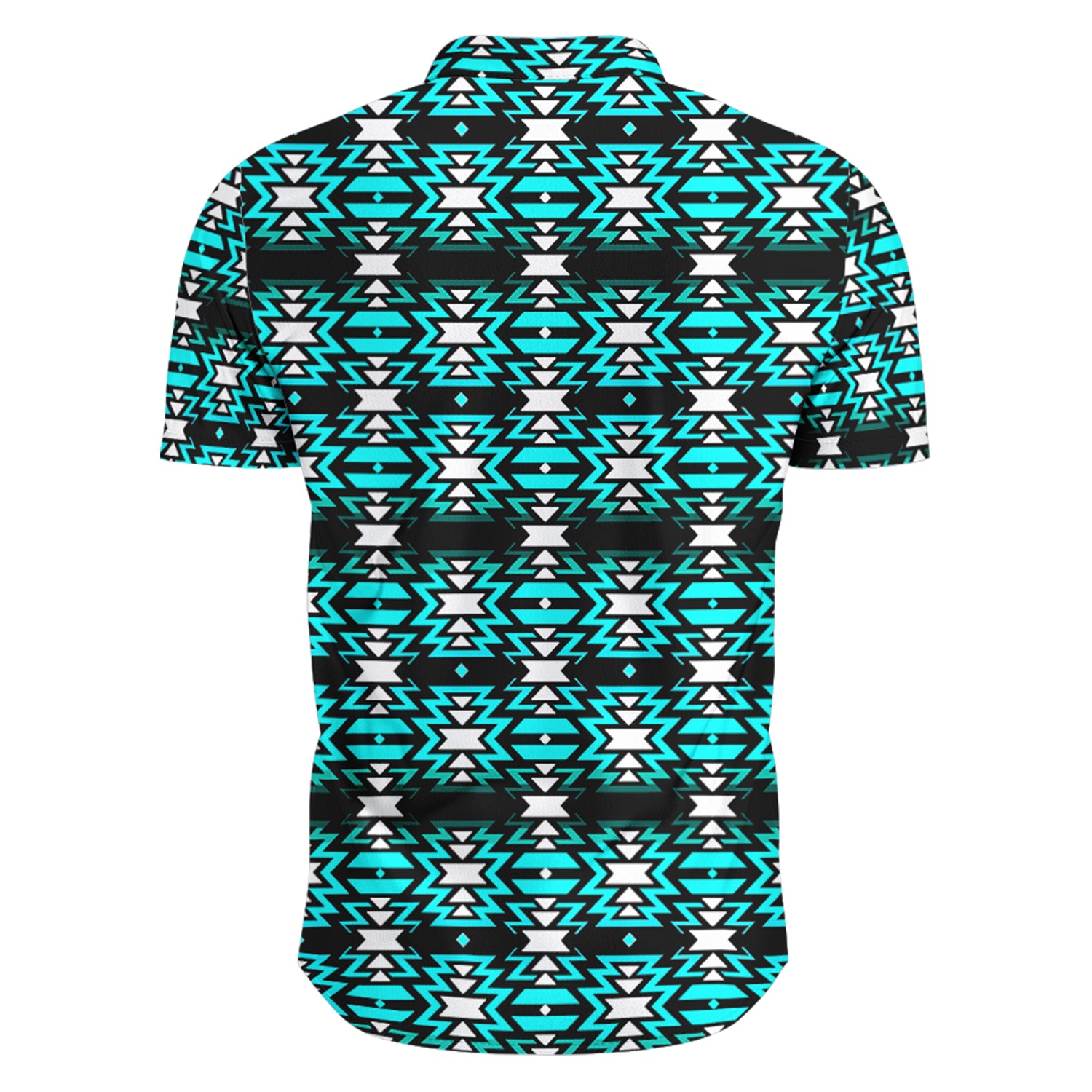 Black Fire Firefly Hawaiian-Style Button Up Shirt