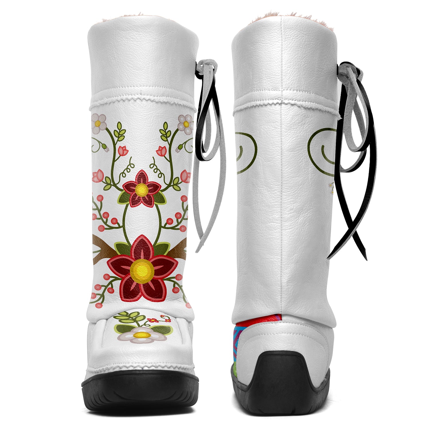 Wild Strength Real White Leather MocLux