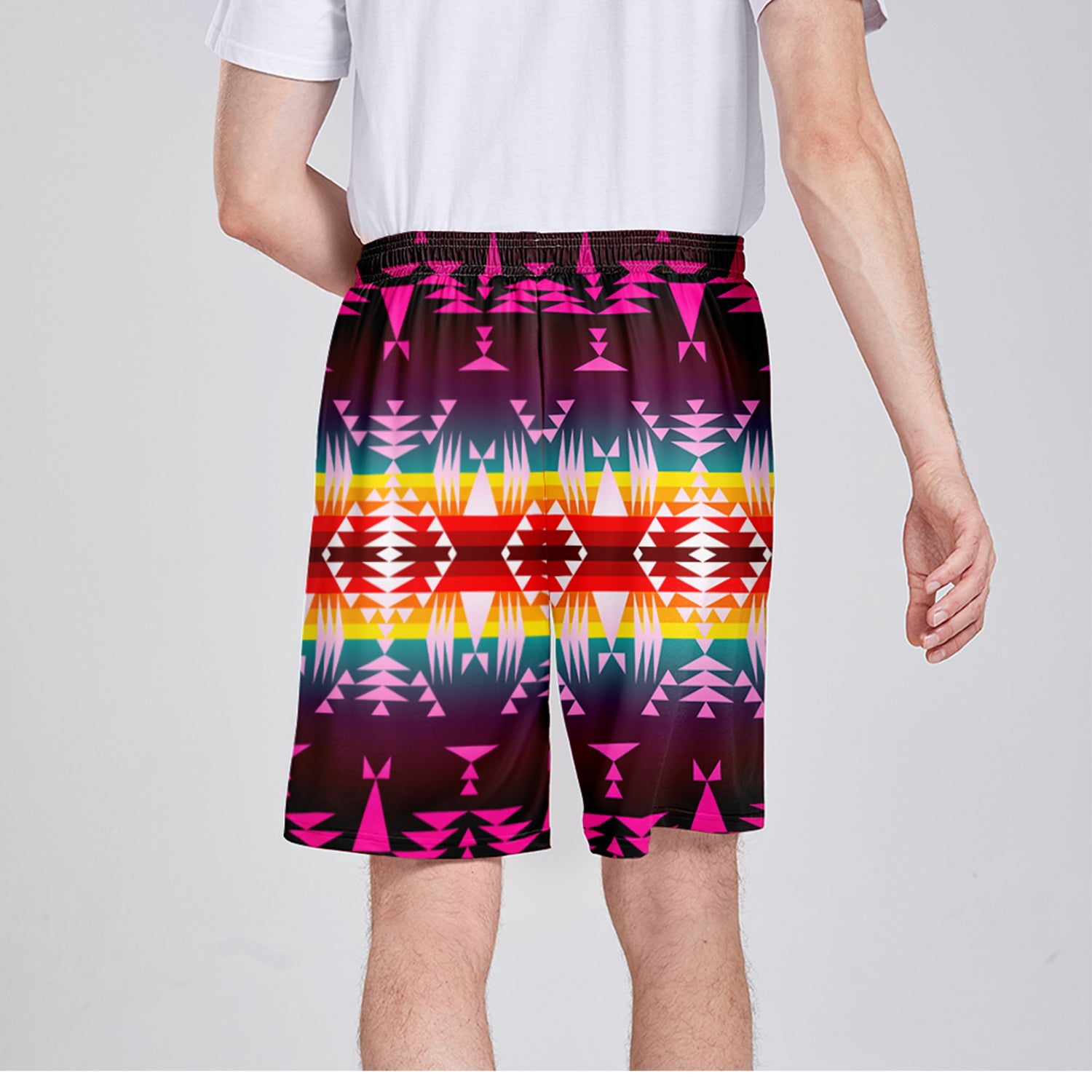 Between the Appalachian Mountains Athletic Shorts with Pockets