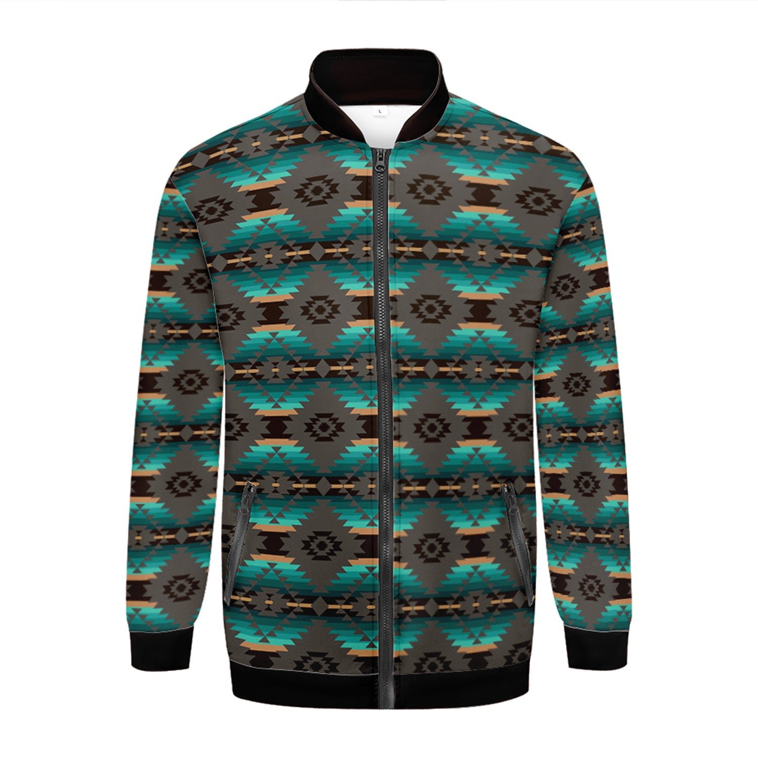 Cree Confederacy Zippered Collared Lightweight Jacket