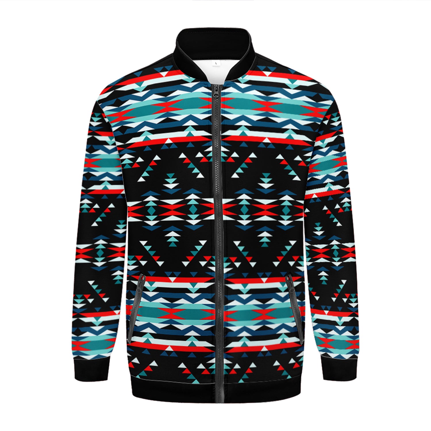 Visions of Peaceful Nights Youth Zippered Collared Lightweight Jacket