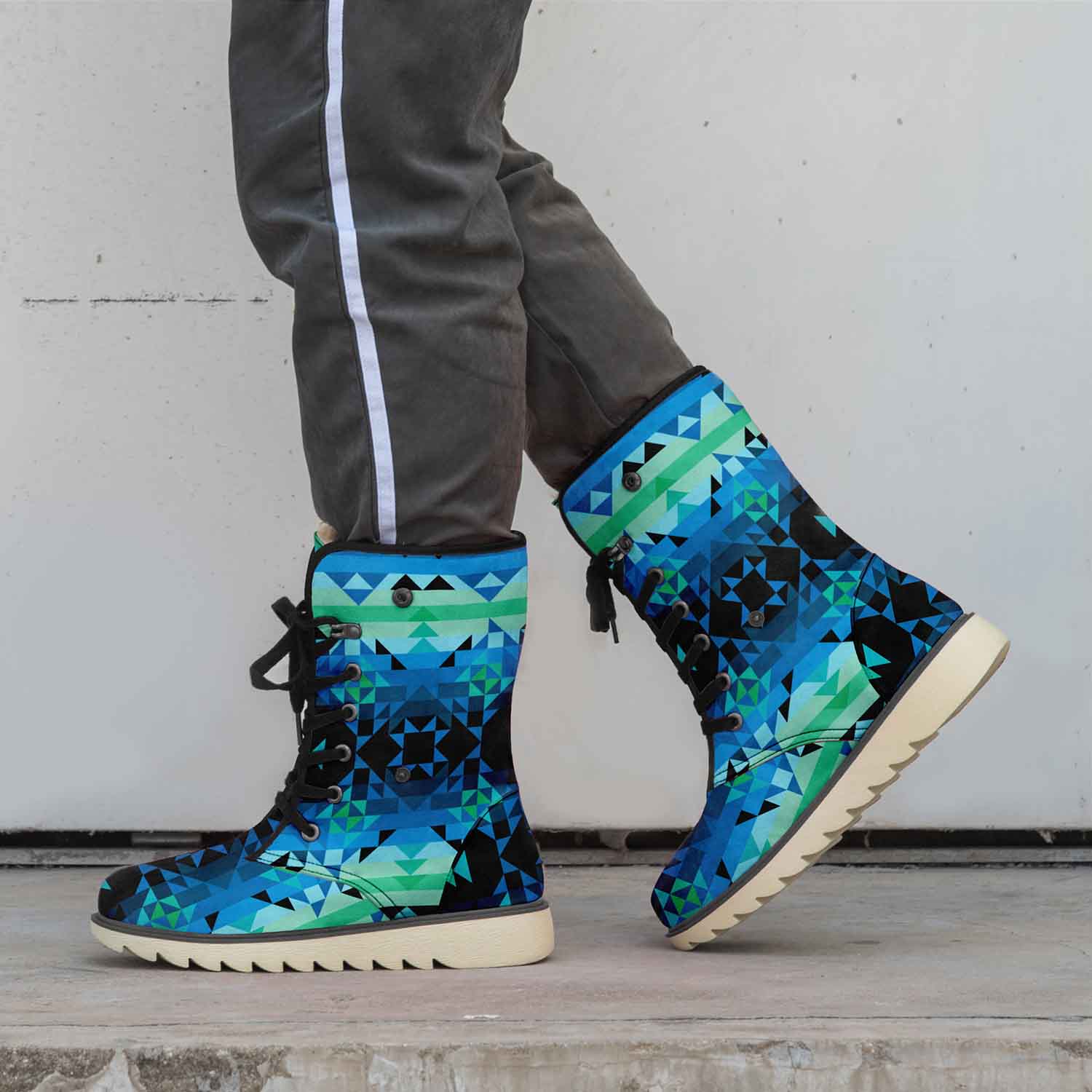 Green Star Polar Winter Boots