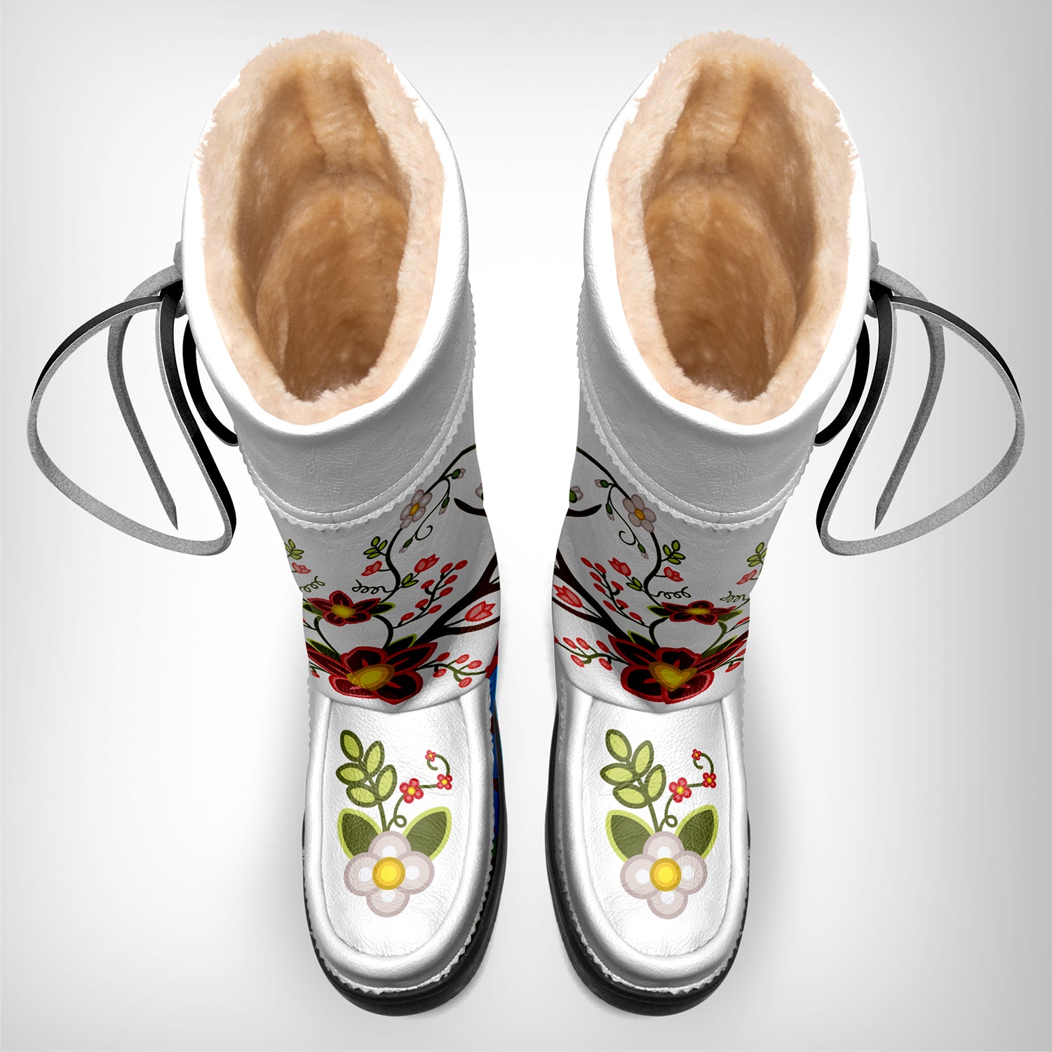 Wild Strength Real White Leather MocLux