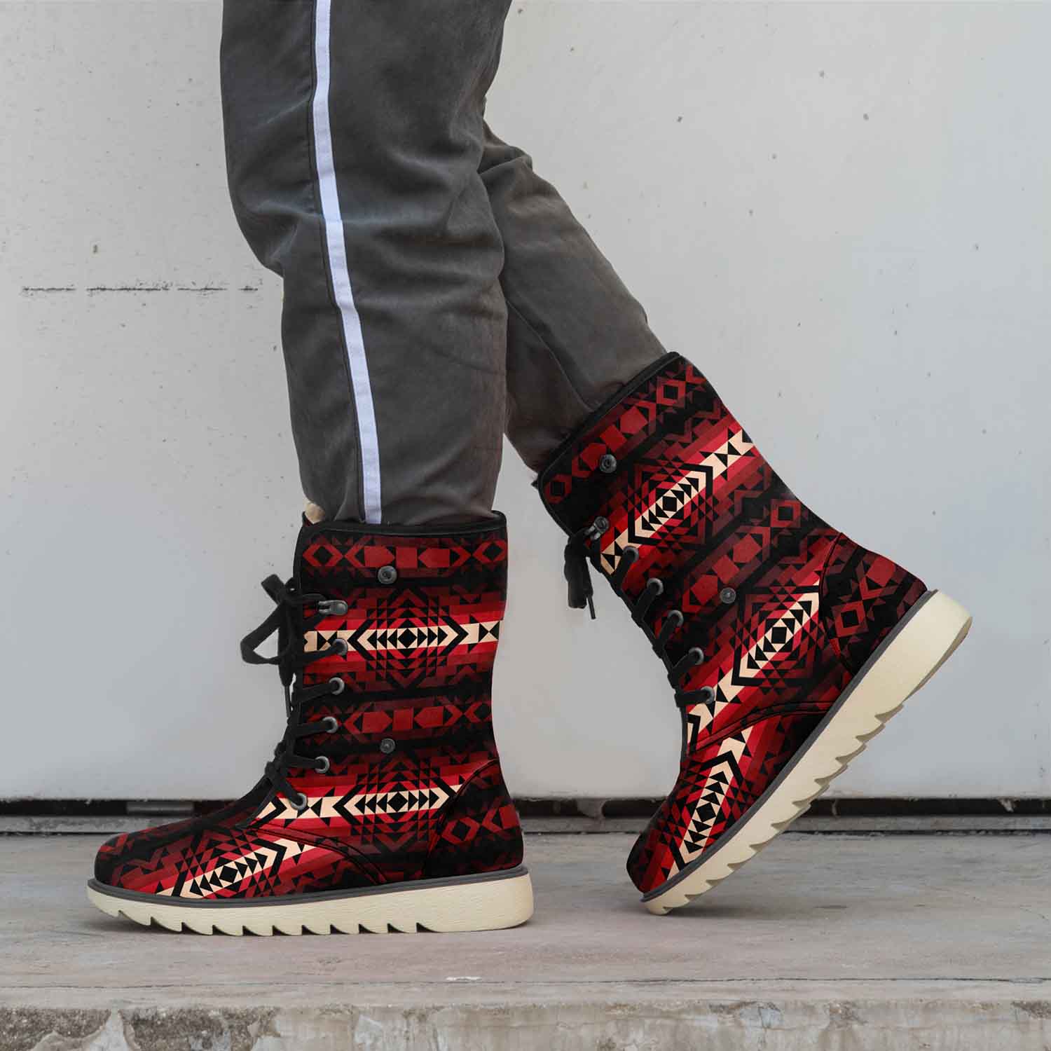 Black Rose Polar Winter Boots