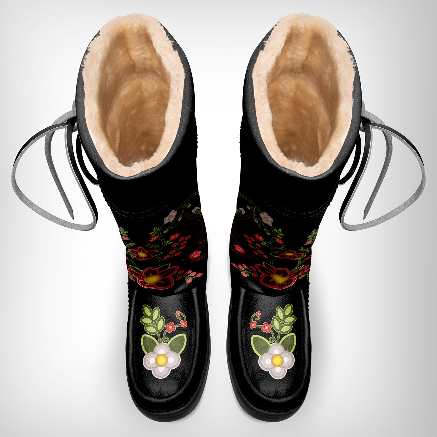 Wild Strength Black Real Leather MocLux