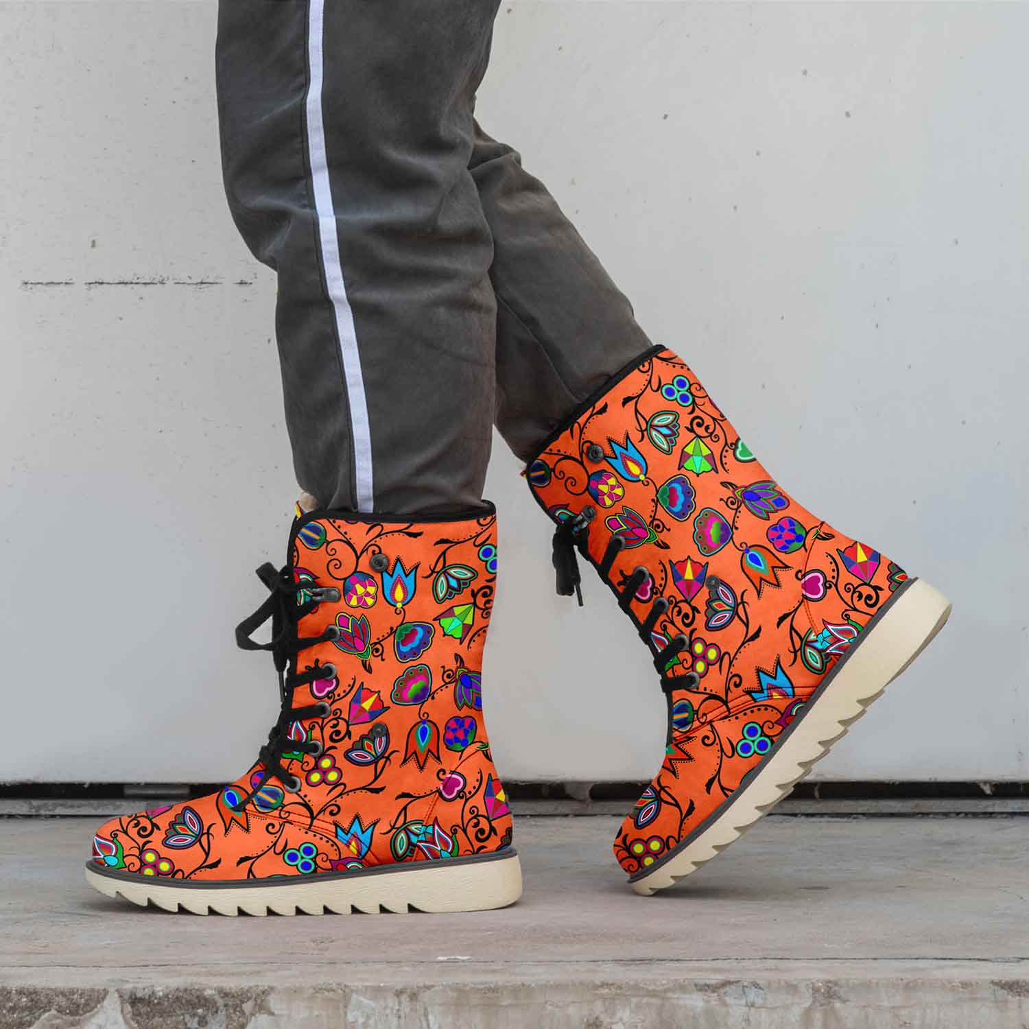 Scattered Generations Turquoise Polar Winter Boots