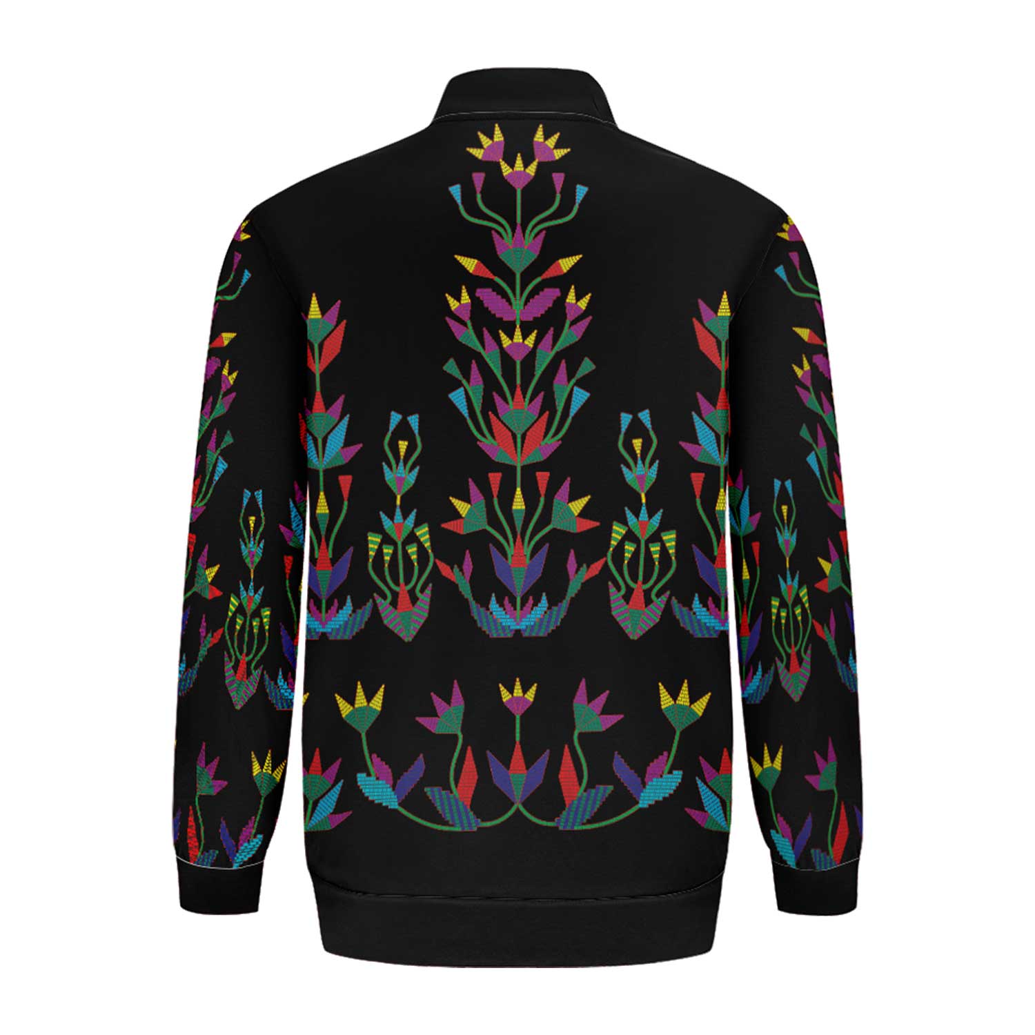 Dakota Diamond Memories Black Youth Zippered Collared Lightweight Jacket